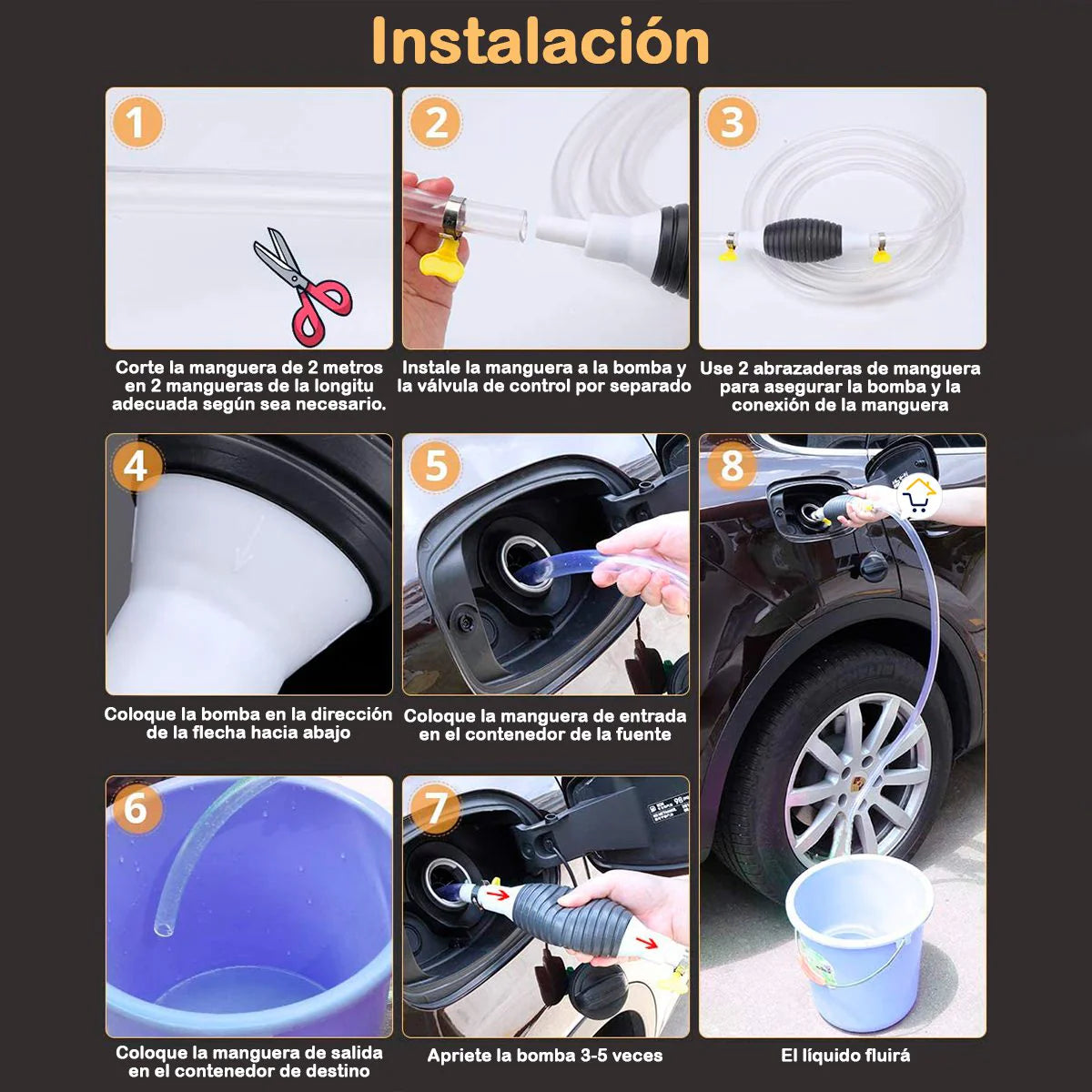 BOMBA DE SUCCION DE GASOLINA