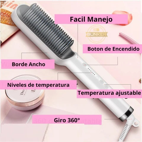Nuevo Cepillo Alisador Eléctrico Pro