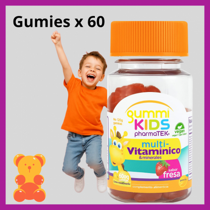 GOMITAS DE CRECIMIENTO PARA NIÑOS-60GUMIES