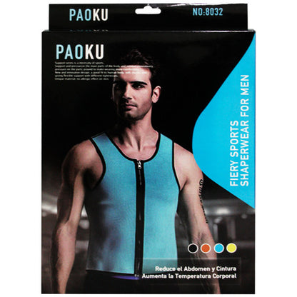CHALECO COMPRESION QUEMADOR DE GRASA MASCULINO
