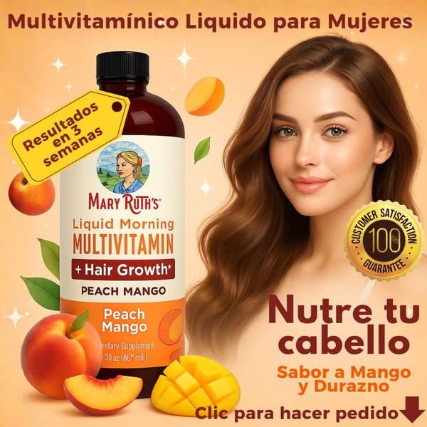 MULTIVITAMINICO PARA EL CRECIMIENTO DEL CABELLO MARY  RUTHS