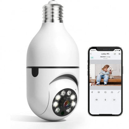 CAMARA BOMBILLO VIGILANCIA CASERA