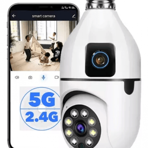 CAMARA BOMBILLO VIGILANCIA CASERA