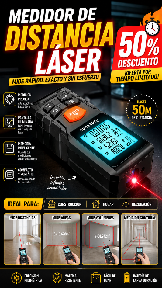 MEDIDOR DE DISTANCIA LASER