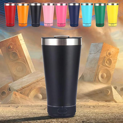 VASO PARLANTE ACERO INOXIDABLE + DESTAPADOR