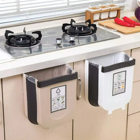 Basurero Plegable Multifuncional Orden y Practicidad en tu Cocina