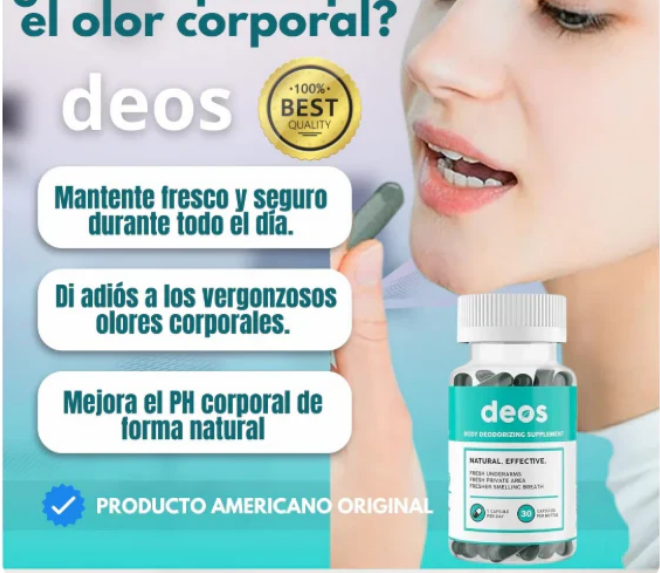 DEOS - Desodorante Corporal Natural