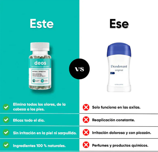 DEOS - Desodorante Corporal Natural