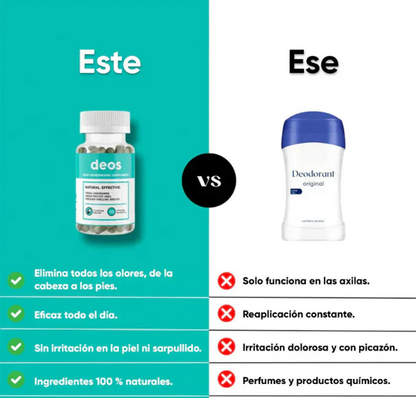 DEOS - Desodorante Corporal Natural