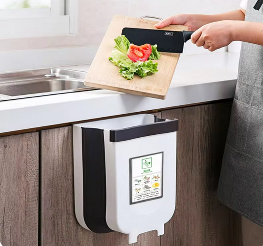 Basurero Plegable Multifuncional Orden y Practicidad en tu Cocina