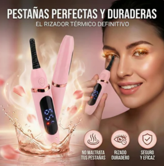 RIZADOR DE PESTAÑAS ELECTRICO CON CEPILLO