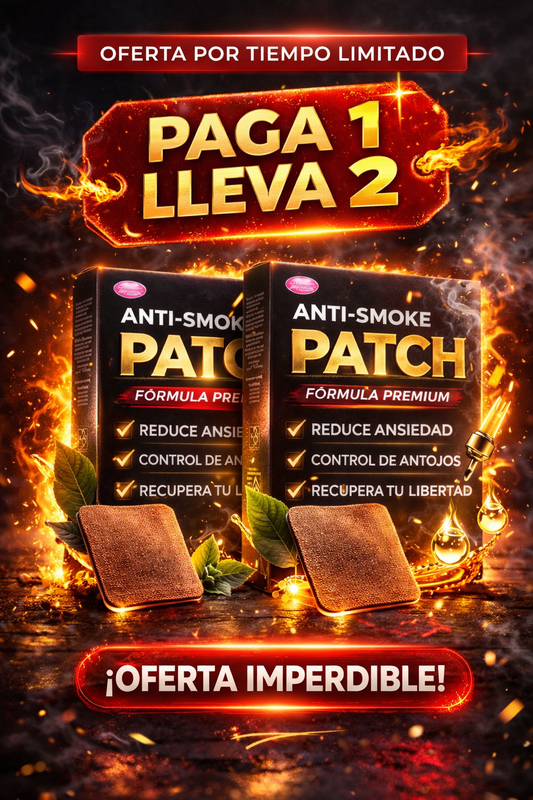 PARCHES  PARA DEJAR DE FUMAR Esta vez es diferente