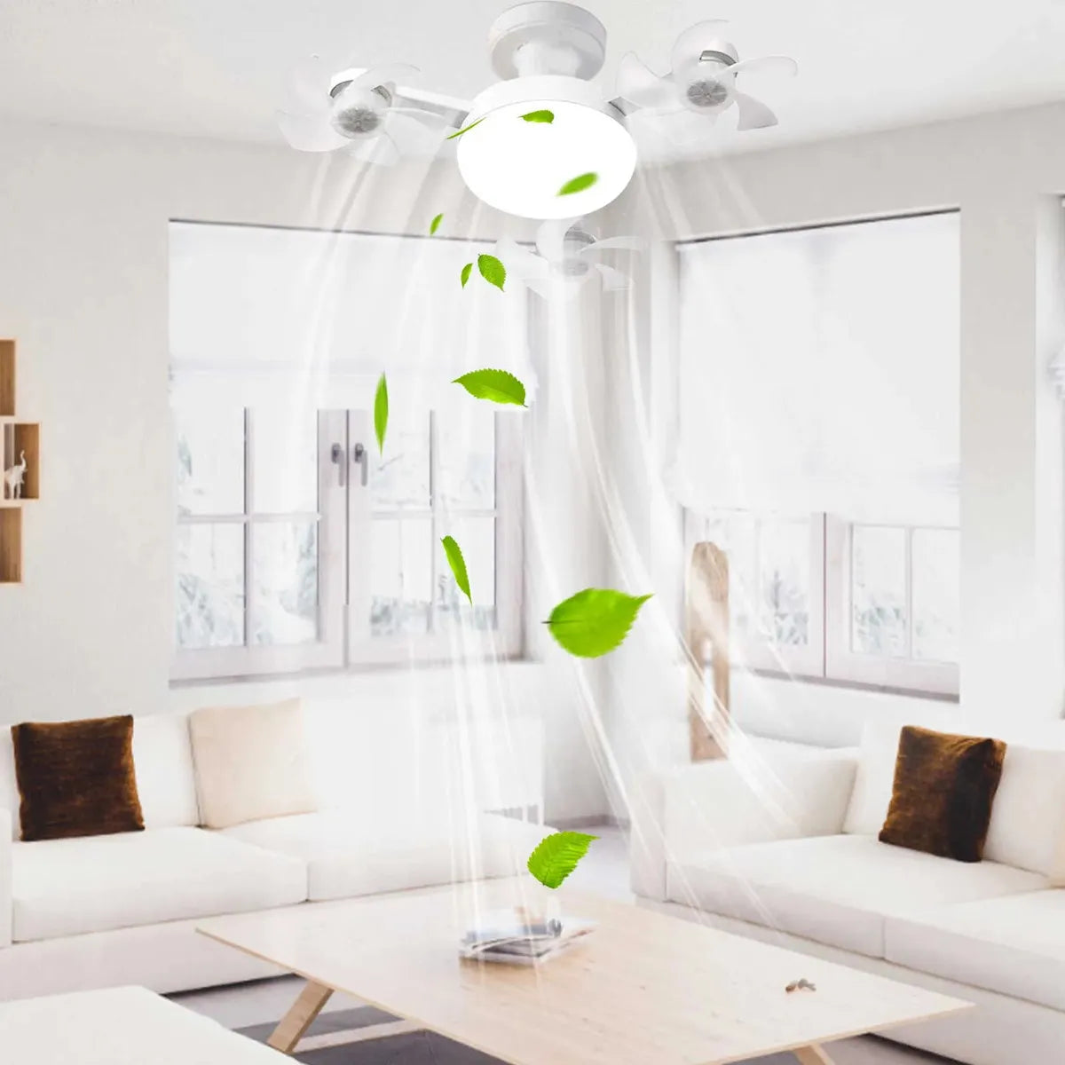 Lampara con Ventilador