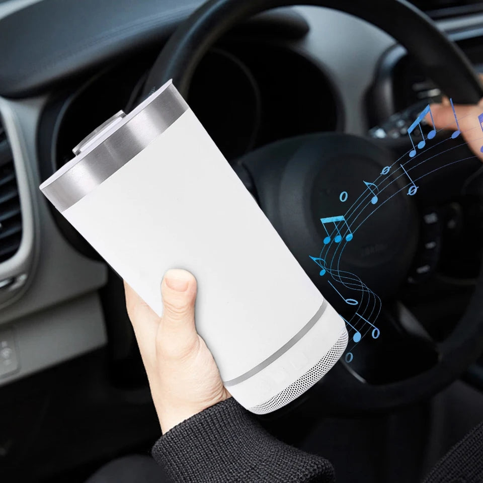 VASO PARLANTE ACERO INOXIDABLE + DESTAPADOR