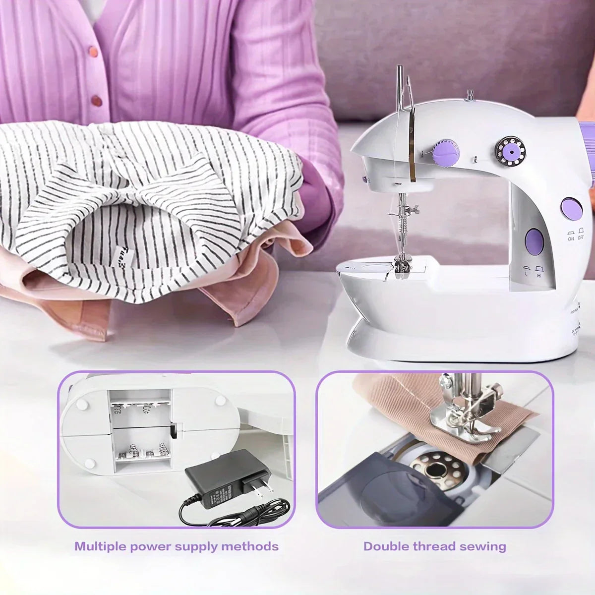 MAQUINA DE COSER PARA EL HOGAR - MINIMASTER