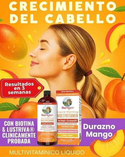 MULTIVITAMINICO PARA EL CRECIMIENTO DEL CABELLO MARY  RUTHS